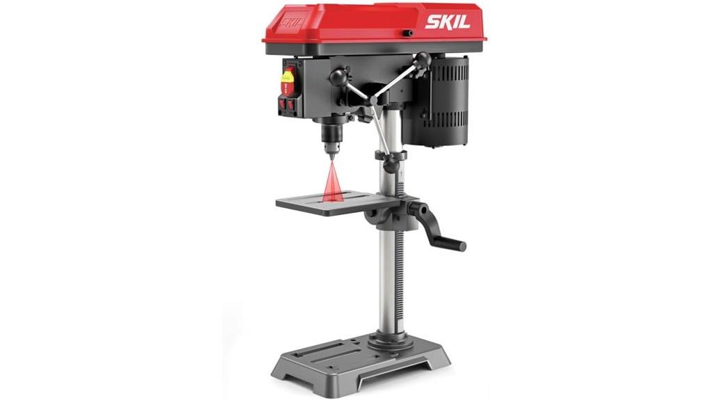 10 inch drill press with laser