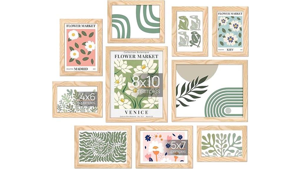 10 pack collage picture frames