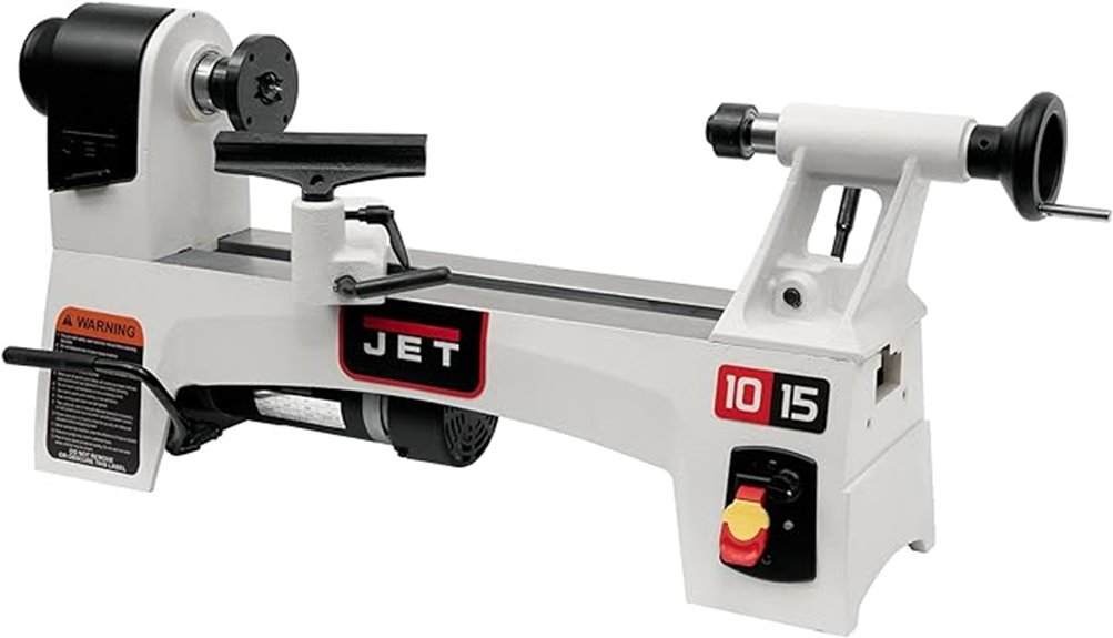 10x15 variable speed lathe