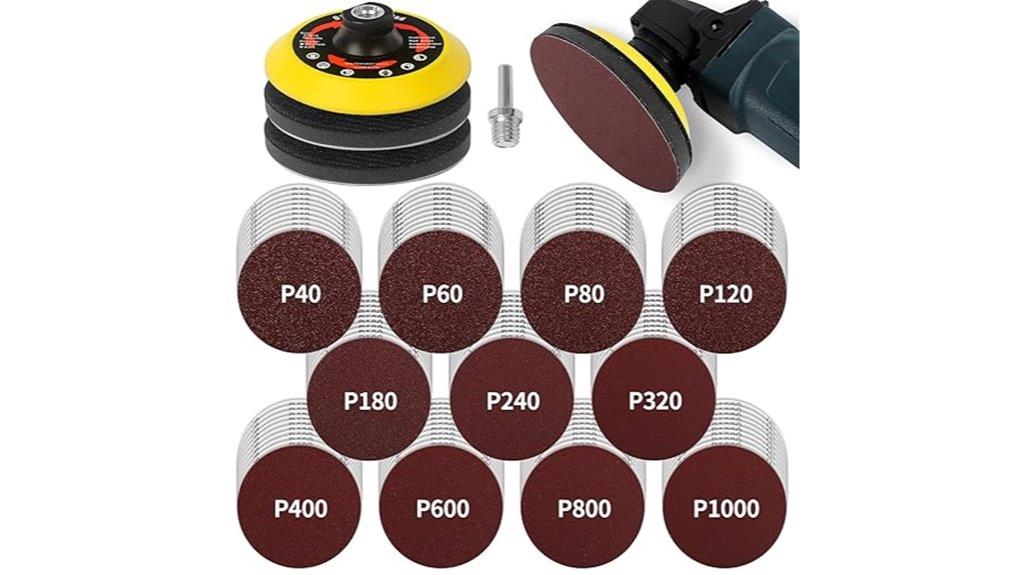 114 piece grinder discs