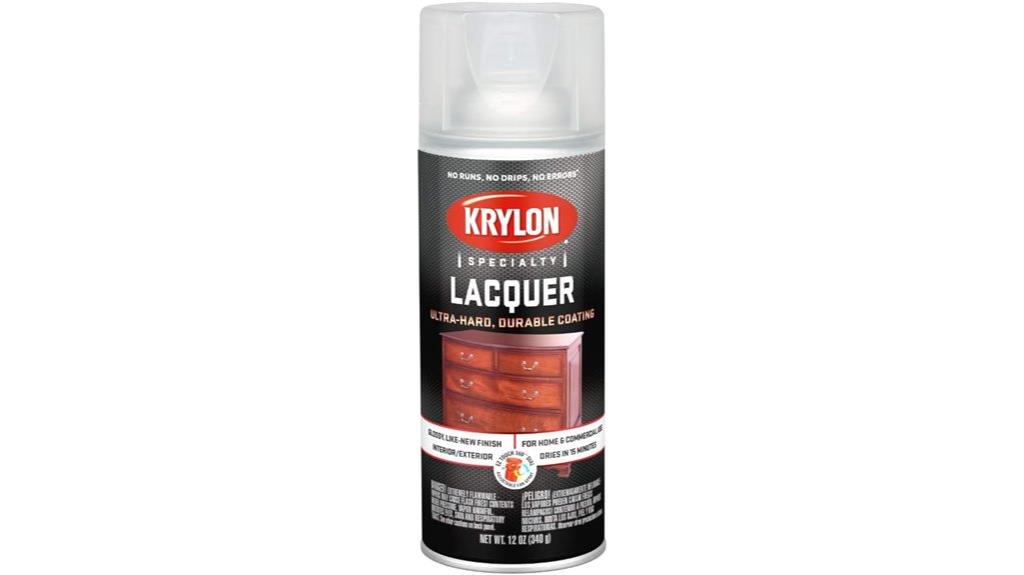 12 oz clear gloss lacquer