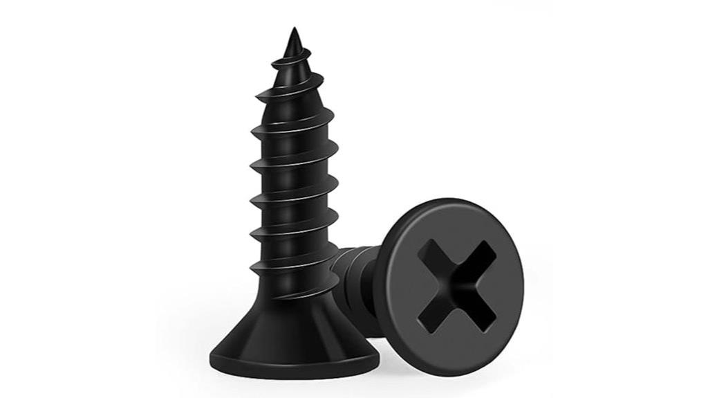 135 piece flat head screws
