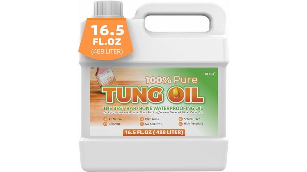 16 5 oz tung oil