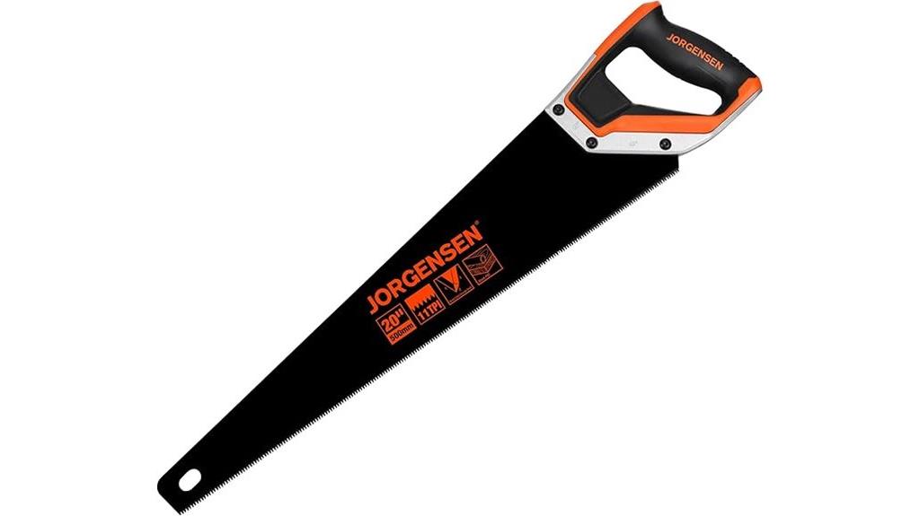 20 inch black hand saw
