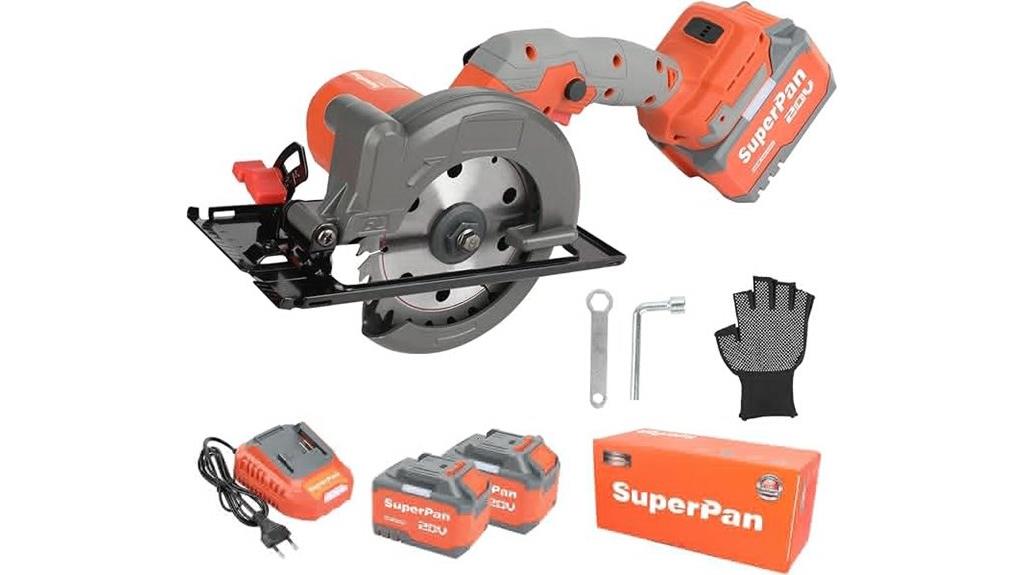 20 volt mini circular saw