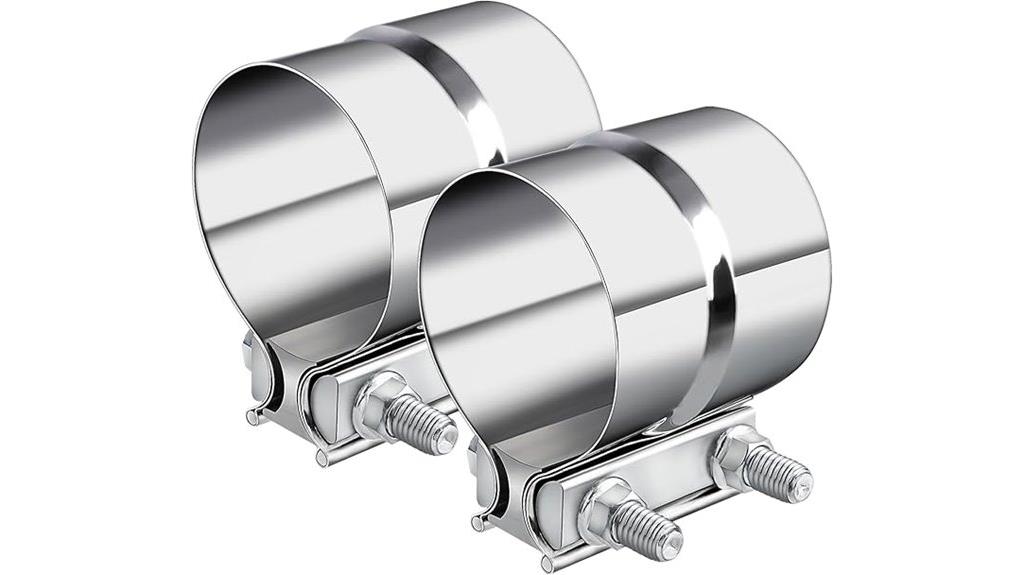 3 inch exhaust clamp set