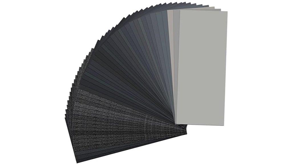 48 piece grit sandpaper