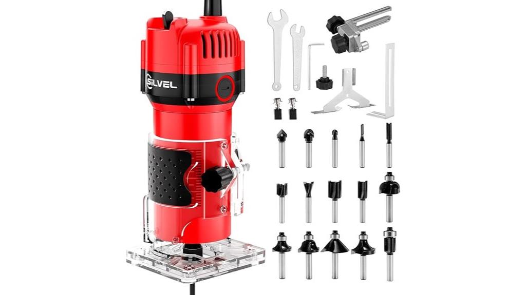 800w woodworking router set