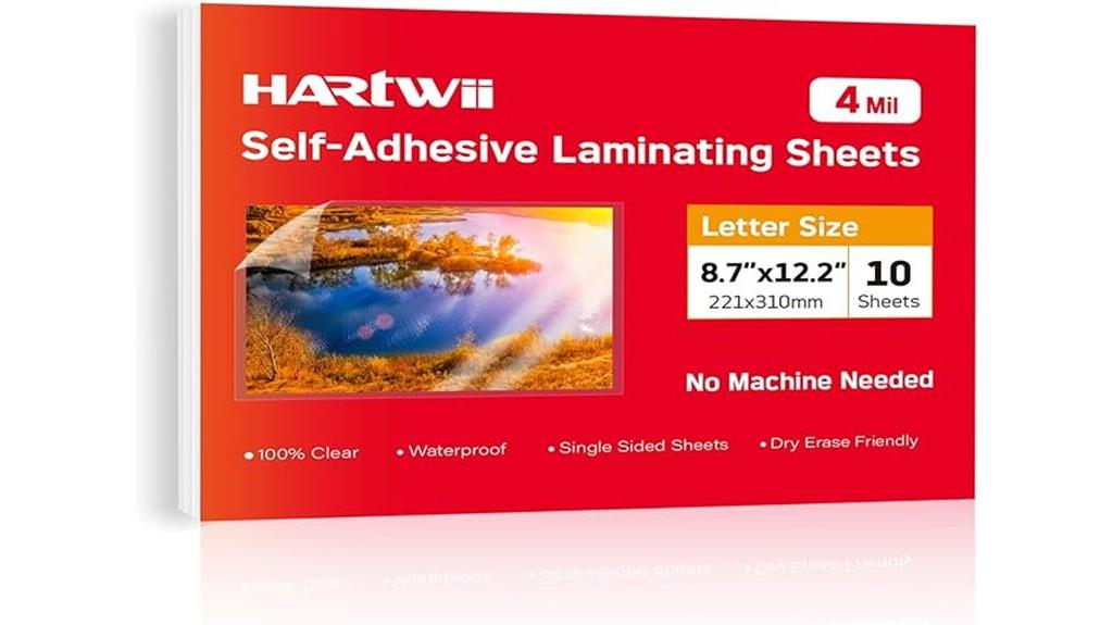 8 5x11 inch sheets