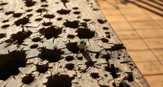 Combating Woodpecker Damage on Your Deck