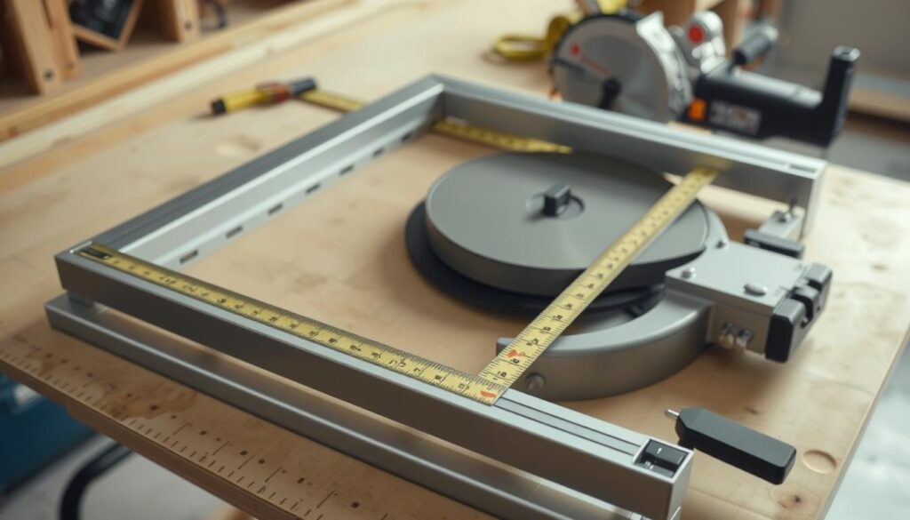 DIY cutting guide for aluminum screen frame