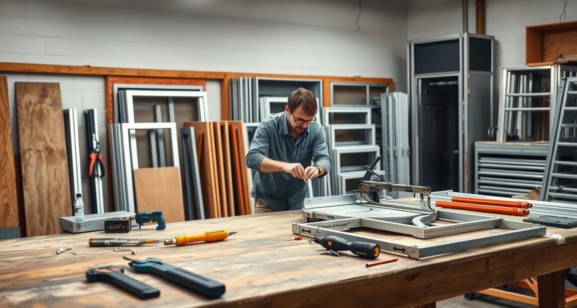 Effortlessly Cut Aluminum Screen Frames with These Expert