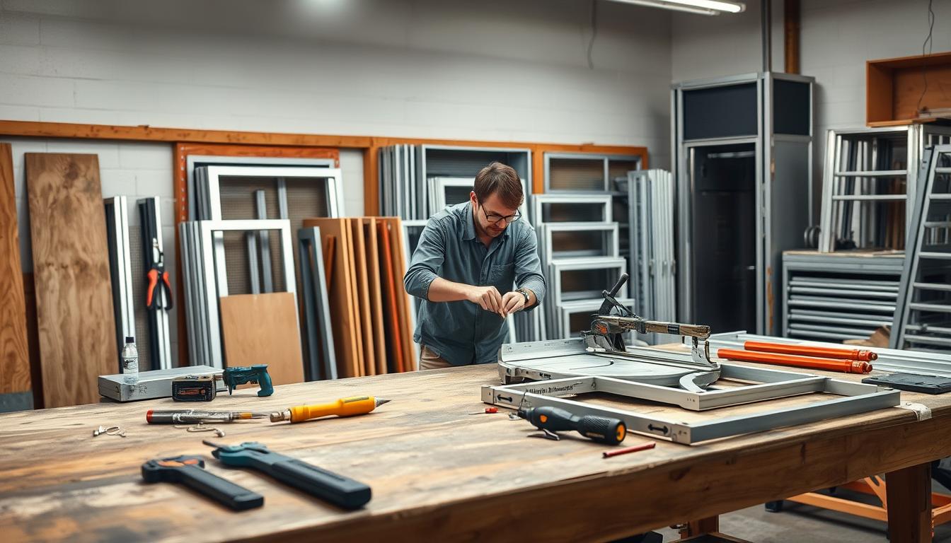 Effortlessly Cut Aluminum Screen Frames with These Expert