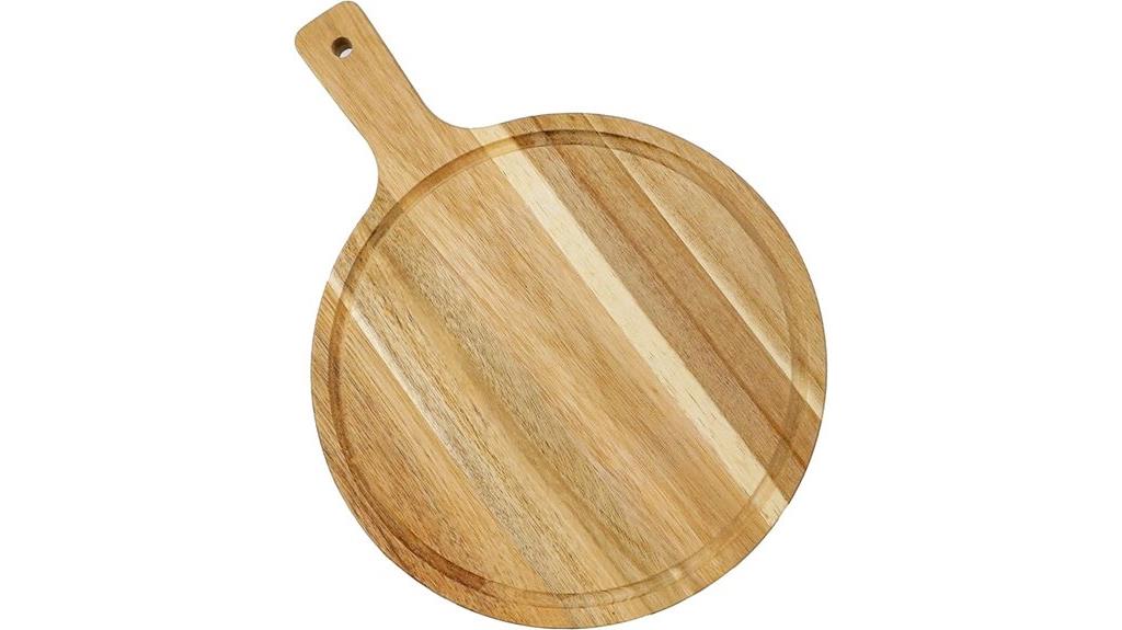 acacia round kitchen board