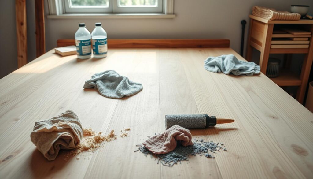 acetone wood prep