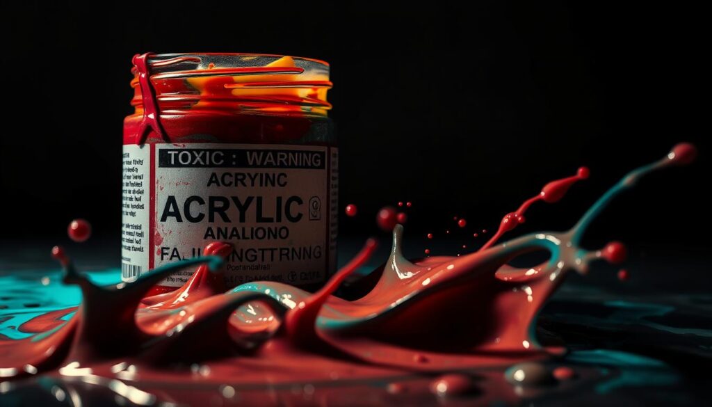 acrylic paint toxicity