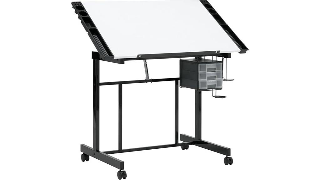 adjustable drafting craft station