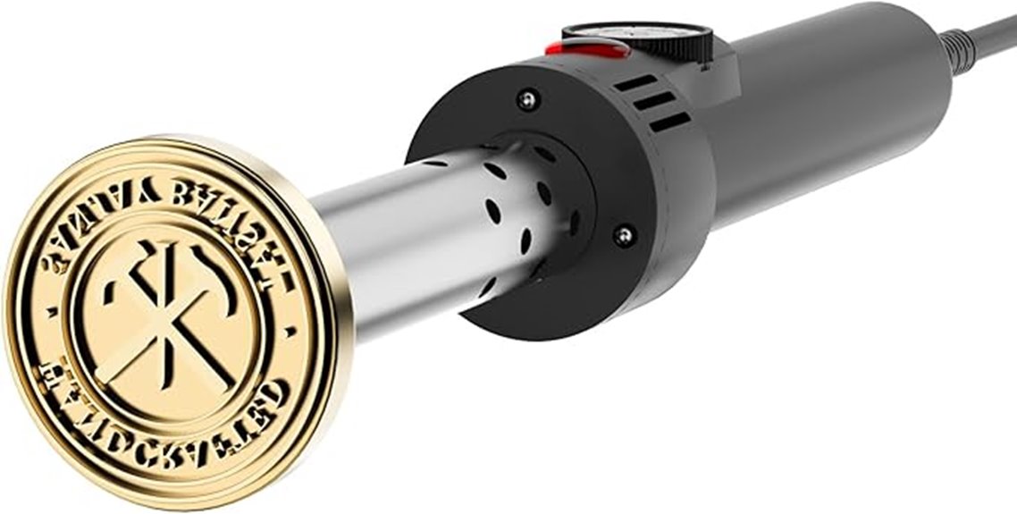 adjustable electric wood stamp