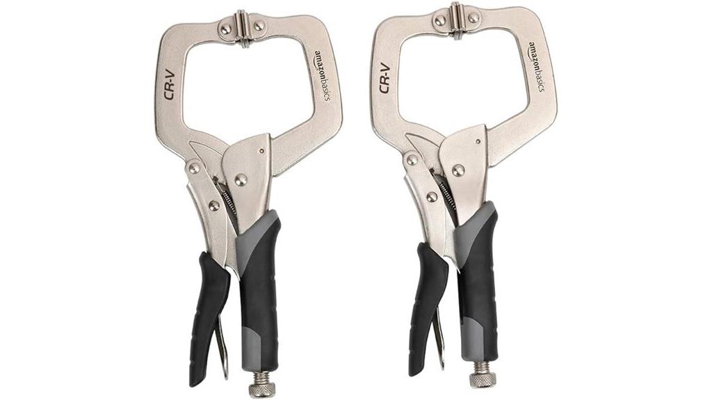 adjustable metal face clamp