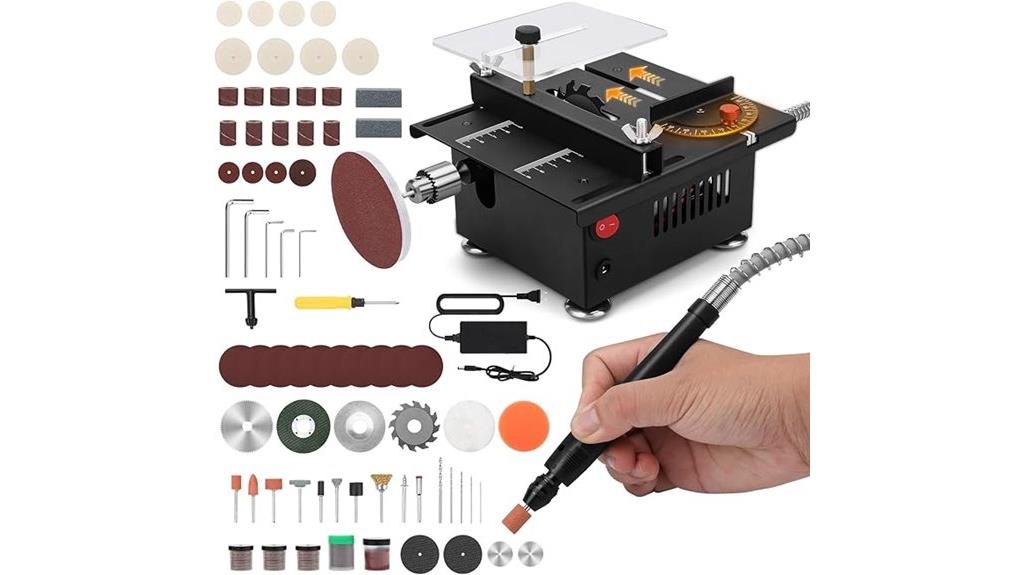 adjustable portable table saw