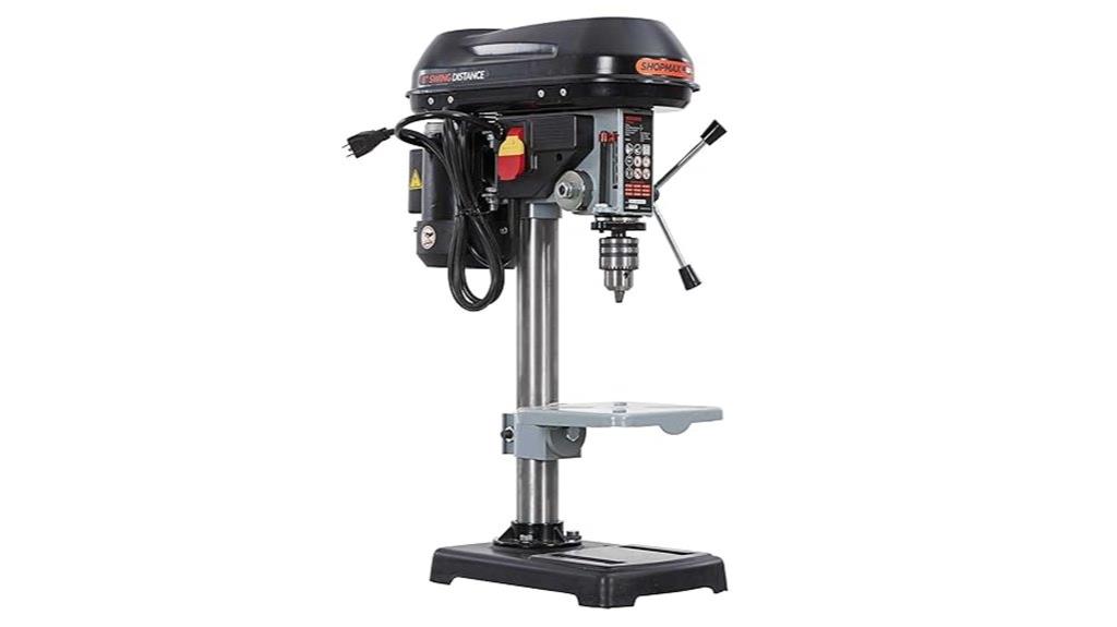 adjustable speed benchtop drill
