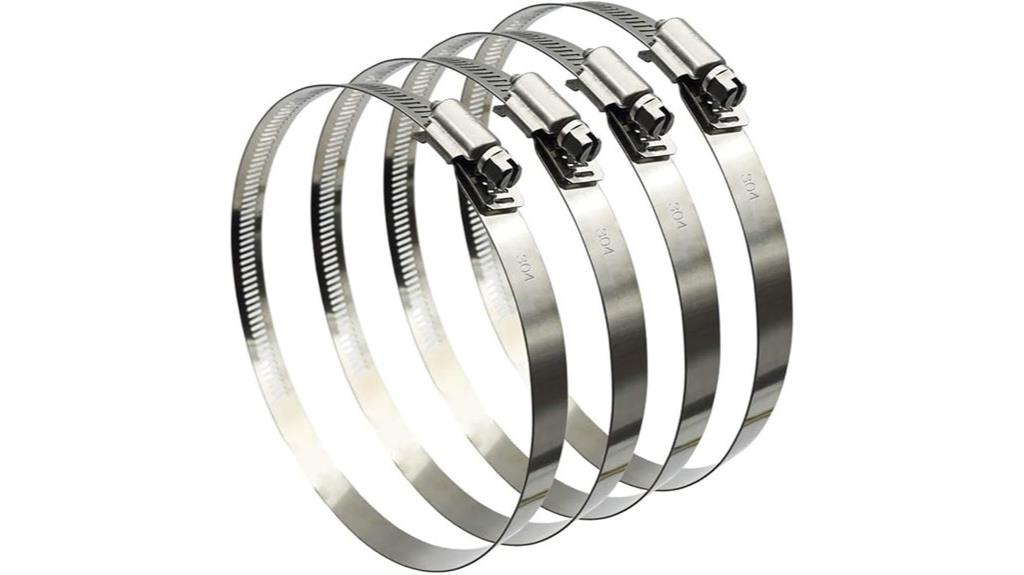 adjustable stainless steel clamps