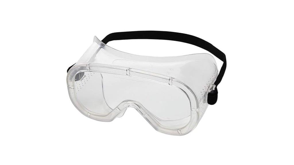 adjustable strap safety goggles