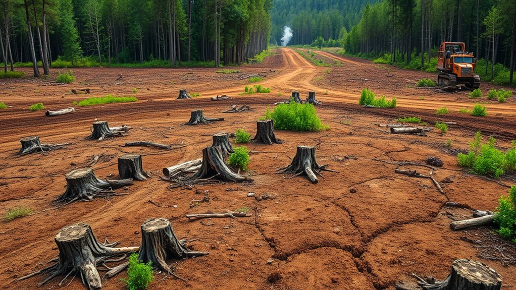 agricultural expansion and logging