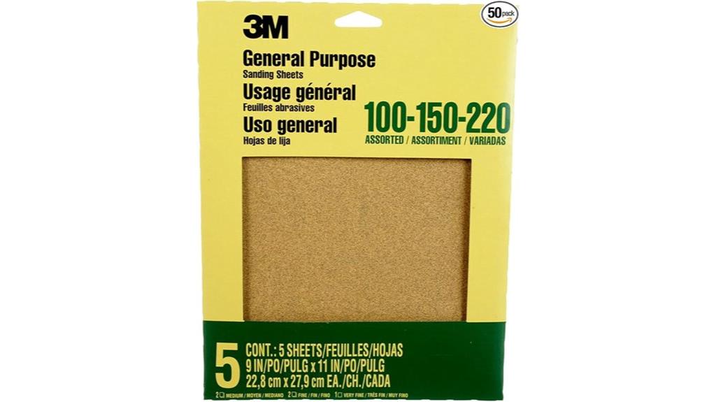 aluminum oxide sandpaper assorted
