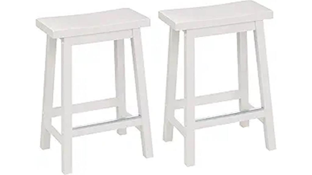 amazon basics wooden barstools