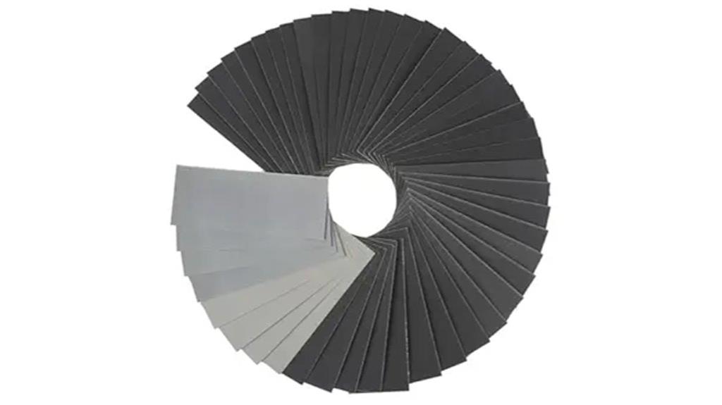 assorted grit sandpaper pack