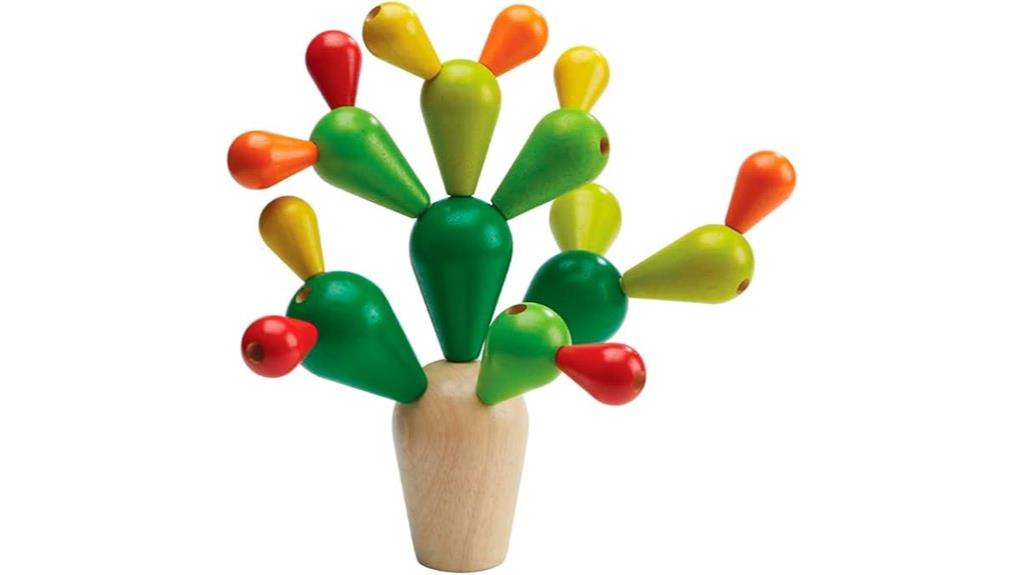 balancing cactus toy game