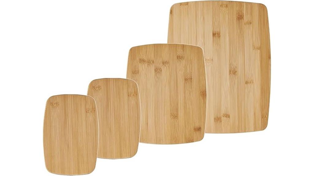 bamboo cutting and charcuterie