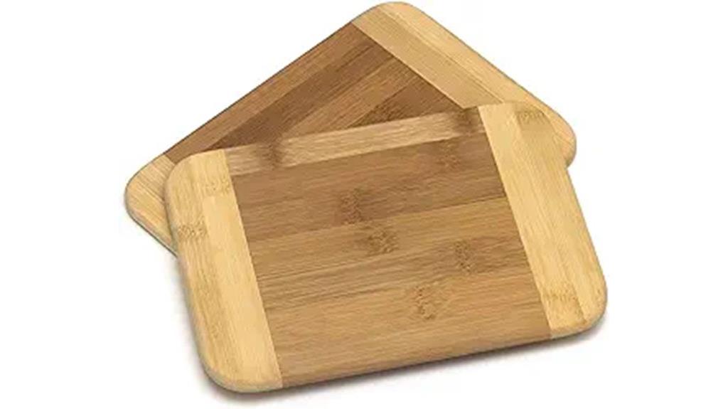 bamboo cutting board set