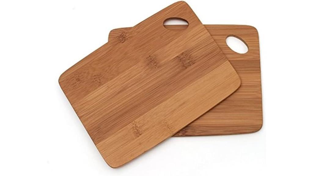 bamboo cutting boards set