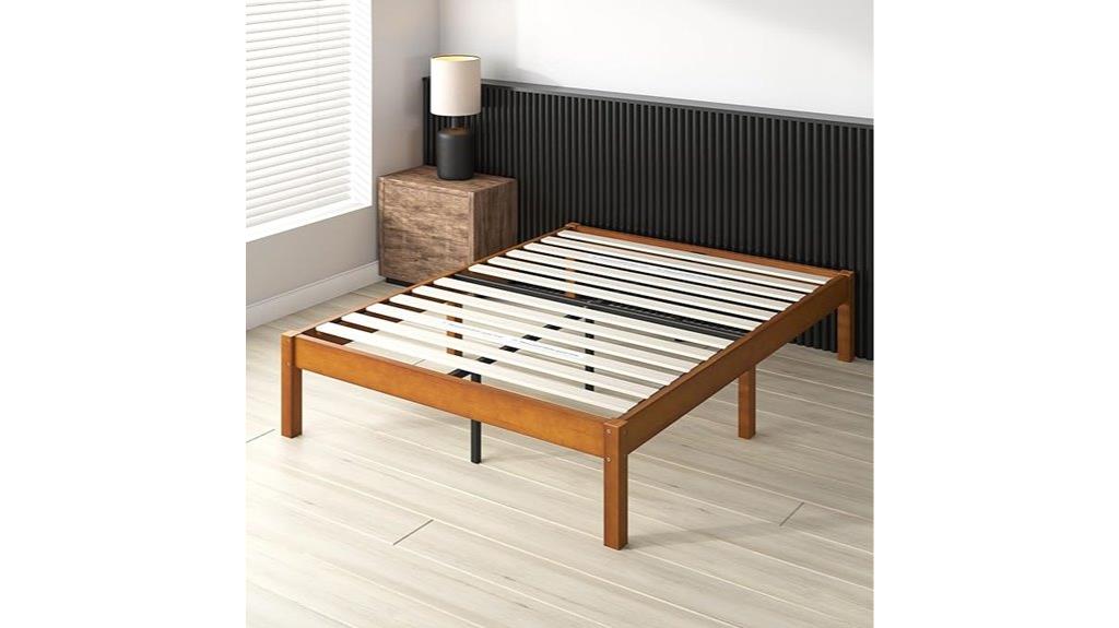 bamboo platform bed frame