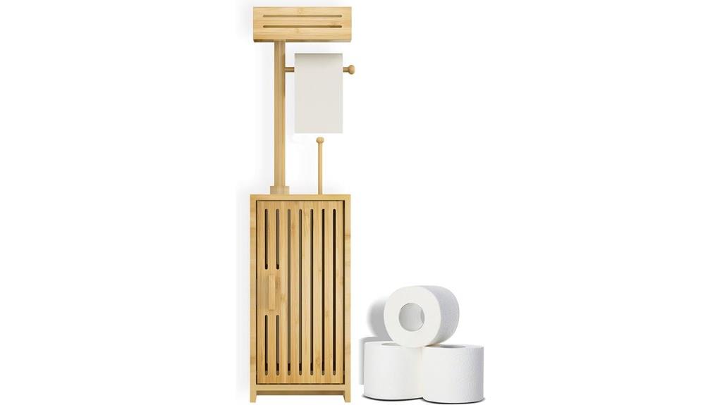 bamboo storage toilet paper