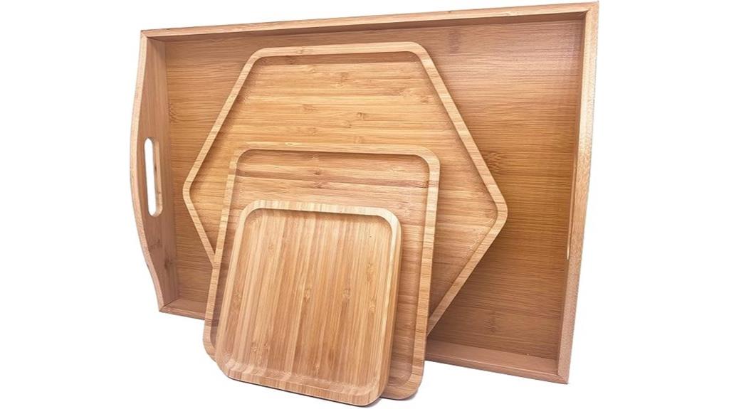bamboo tray for charcuterie