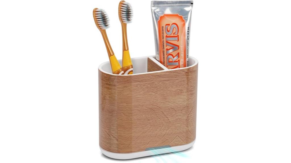 bathroom toothbrush holder divider