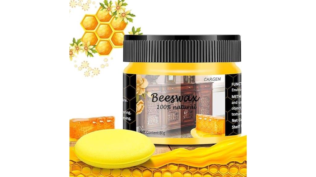 beeswax furniture polish bottle