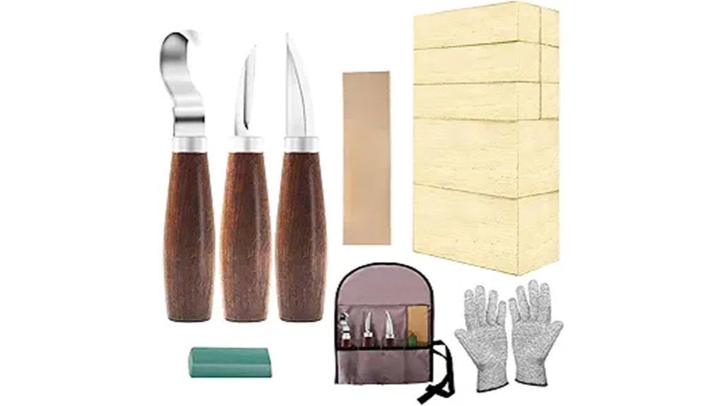 beginner basswood whittling kit