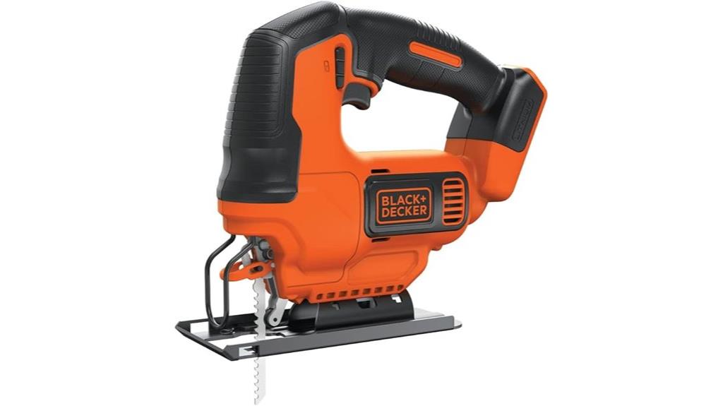 black decker cordless jig saw
