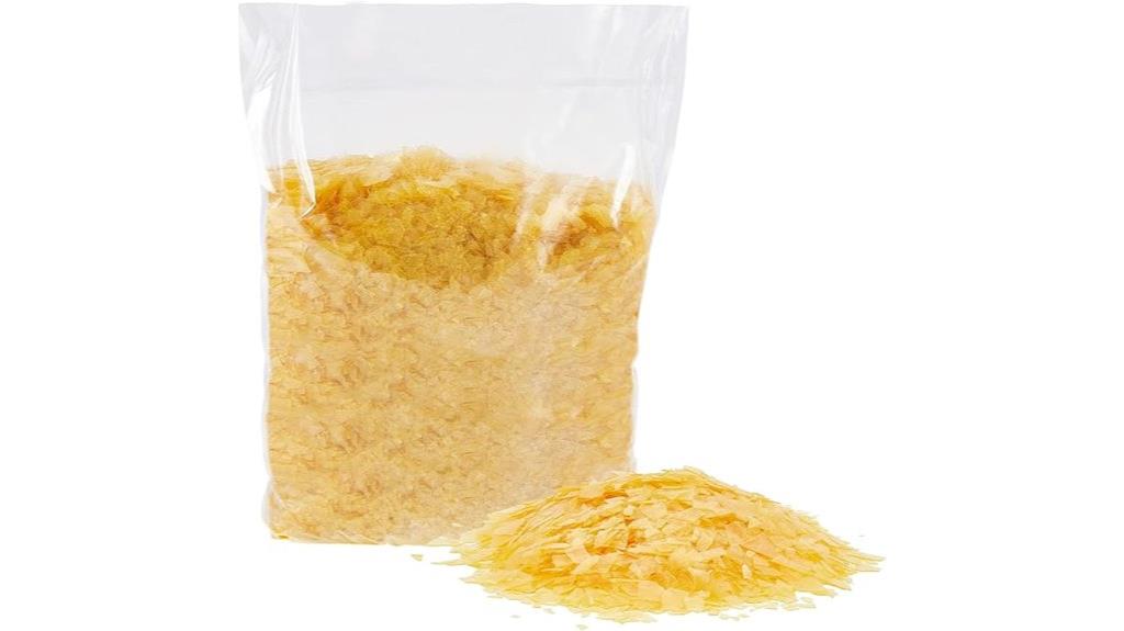 blonde shellac flakes pack