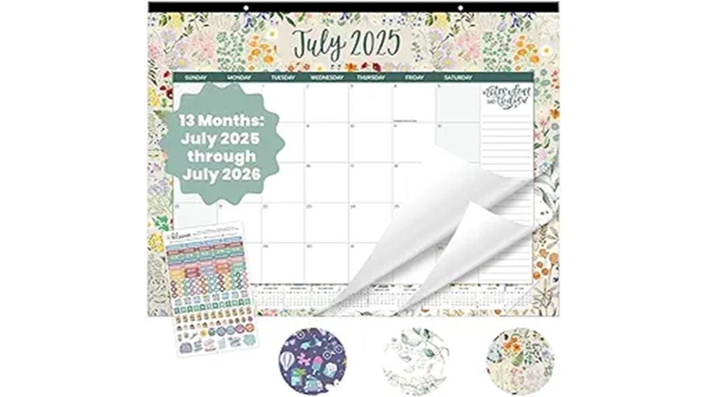 bloom daily calendar planner