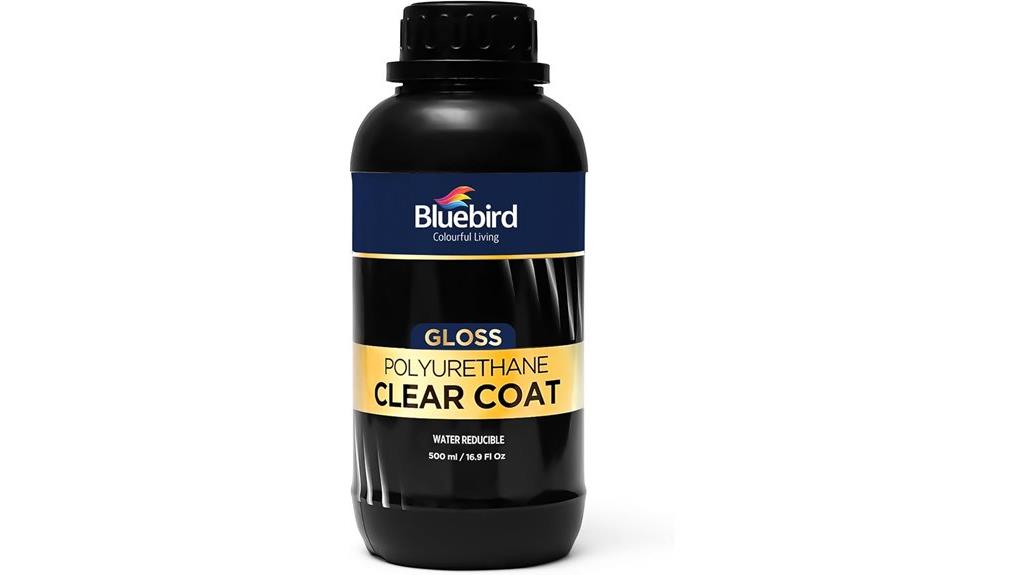 bluebird 16 9 oz clear polyurethane