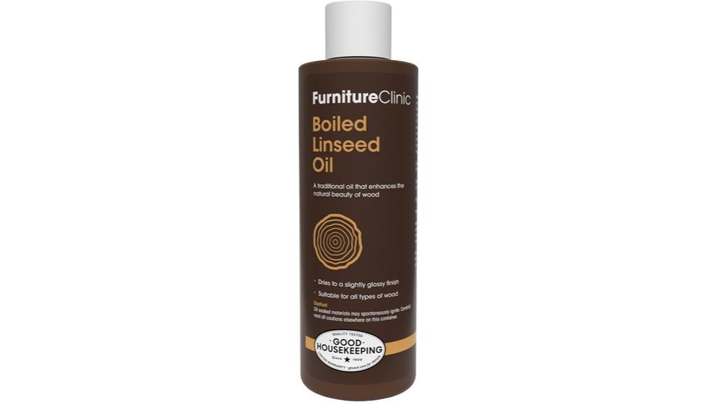 boiled linseed oil bottle