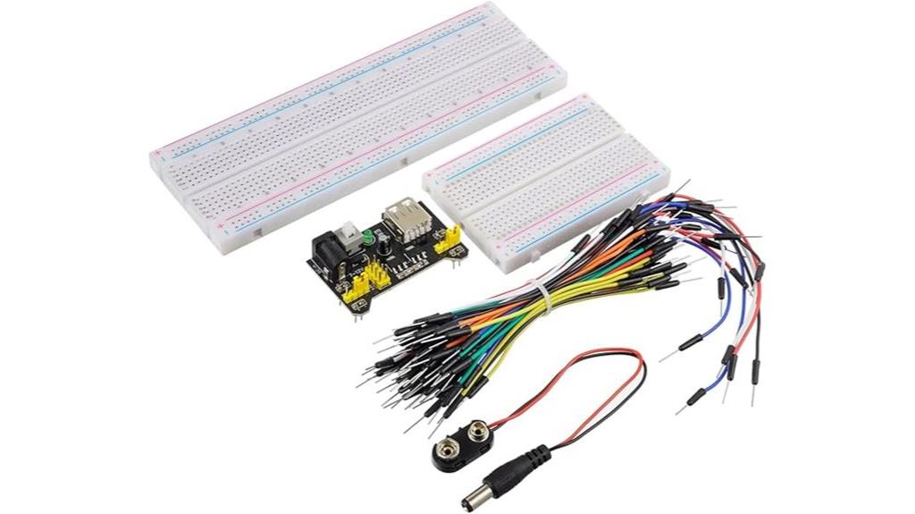 breadboard power supply jumper wires