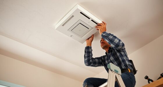 ceiling drop outlet installation