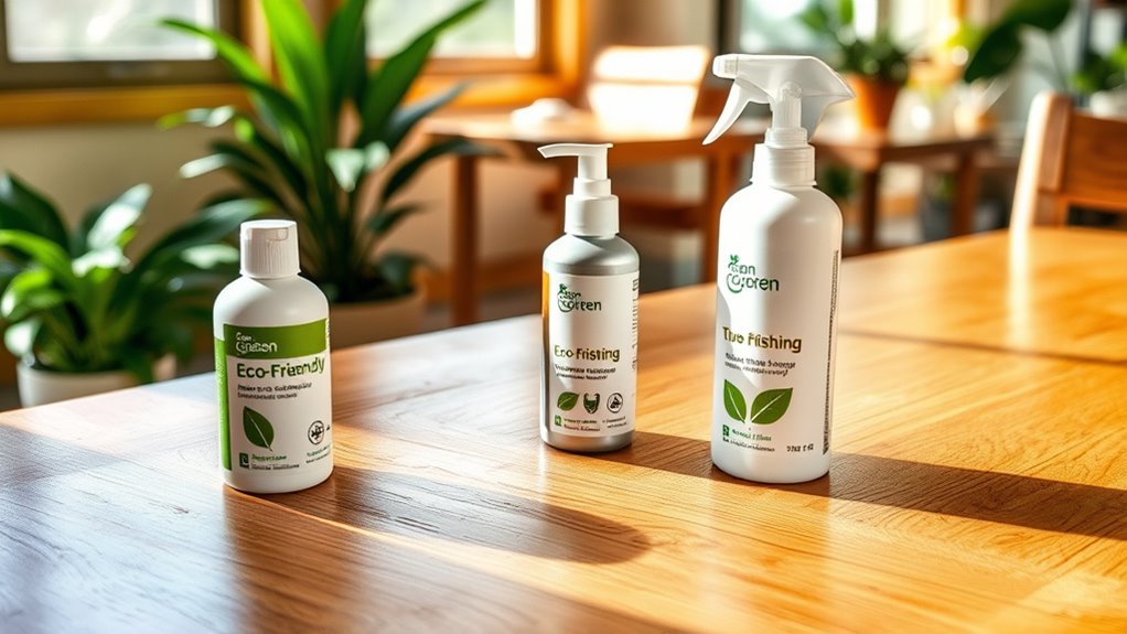 certified eco friendly finishing products