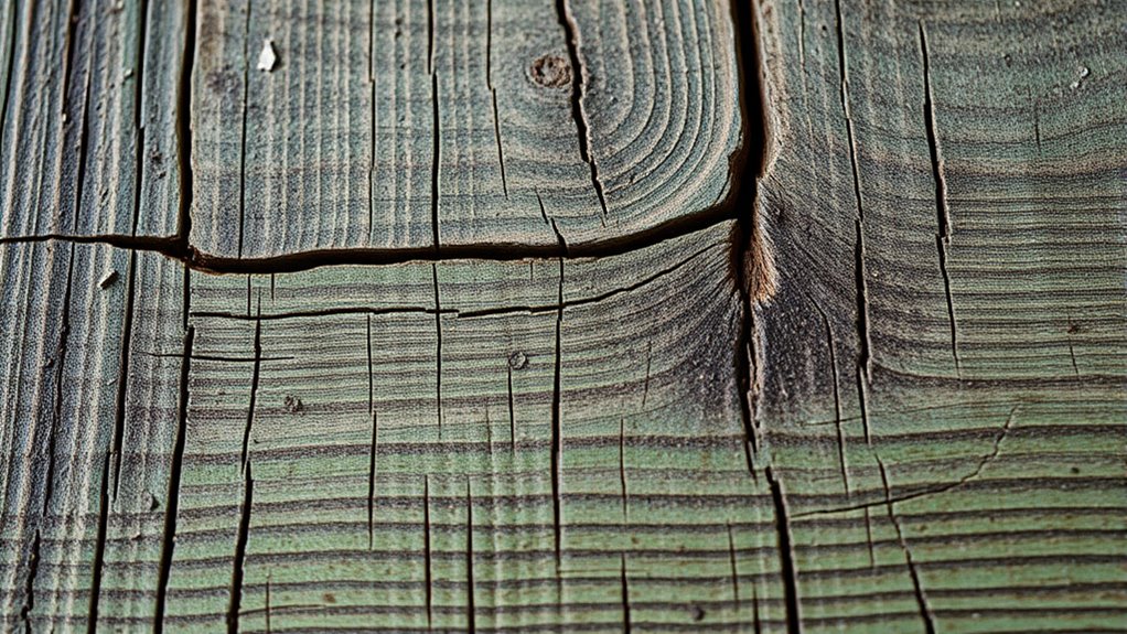 chemical reactions create aged wood